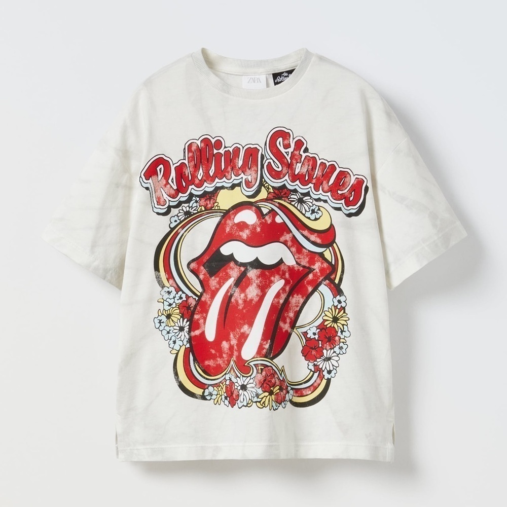 Kids Zara Rolling Stones Graphic T sz 13/14